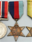 (5) World War II British, Africa Medals