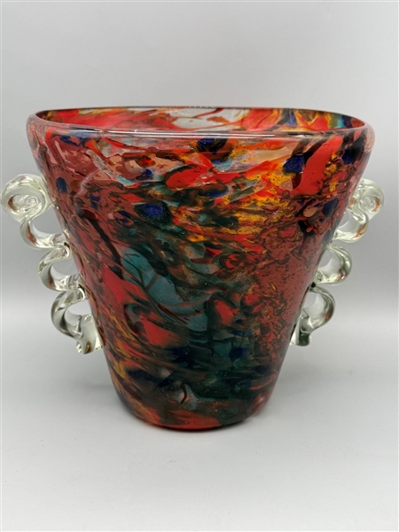 Alexander Kalifano Art Glass Vase