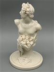 (4) 18th Century F.A. Bustelli Nymphenburg Porcelain White Busts 