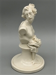 (4) 18th Century F.A. Bustelli Nymphenburg Porcelain White Busts 