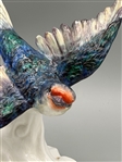 Crown Staffordshire JT Jones Pocelain Swallow Bird