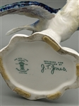 Crown Staffordshire JT Jones Pocelain Swallow Bird