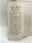 Gone With the Wind Margaret Mitchell 1936 First Edition Second Issue With Dust Jacket