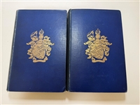 "Drake & The Tudor Navy" by Julian Corbett 2 Volumes 1898 First Edition With Hand Written Letter From Corbett