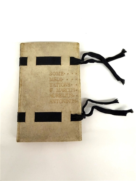 "Meditations of Marcus Aurelius" 1899 Limited 22/60 Copies in Japanese Vellum