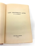 Lady Chatterley's Lover by D.H. Lawrence 1928 First Edition Limited Edition Signed by Lawrence 157/500