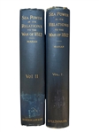 A.T. Mahan The Influence of Sea Power upon the French Revolution and Empire 1905 2 Volume Set 
