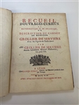 Gaspard Grollier de Serviere Recueil d'Ouvrages Curieux de Mathematique et de Mecanique Lyon David Forey 1719
