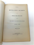 James G. Blaine Memorial Addresses of President James Garfield 1883 First Edition Presentation Volume from President McKinley Signed
