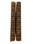 George Ebers Aegypten in Bild un Wort 1879 First Edition 2 Volume Leather Bound Set