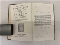 5 Scholarly Volumes from Aristotle 4 Volume Reprints from the 1436-1518 Books