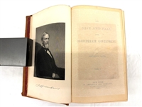 Jefferson Davis Rise and Fall of the Confederate Government 1881 First Edition