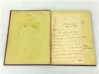James Holbert Wilson Temple Bar the City of Golgotha 1853 First Edition with Hand Written Letter