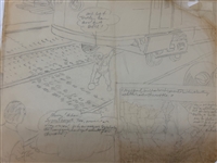 Edward Dobrotka Superman Pencil Sketches on Paper