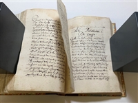 Manuscript on America and the World Handwritten French 1644 
