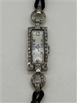 10% Iridium Platinum and Diamonds Ladies Watch