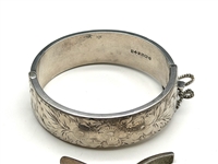(3) Sterling Silver Bracelets; Lunt, Tracey, RPH