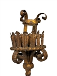 Pair of Heavy Iron Wall Sconces