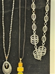 (7) Costume Jewelry Necklaces