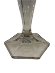 3-Arm Center Top Crystal Candelabra