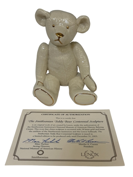 Lenox Smithsonian Porcelain Teddy Bear