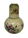 Porcelain Bedside Water Carafe Tumble Up