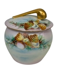 T & V Limoges Porcelain Tobacco Jar
