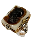 14k Gold Cameo Ring