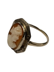 14k Gold Cameo Ring