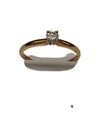 14k Gold Diamond Engagement Ring