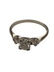 14k Gold Diamond Ring 