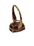(2) 10k Gold Rings with Amethysts