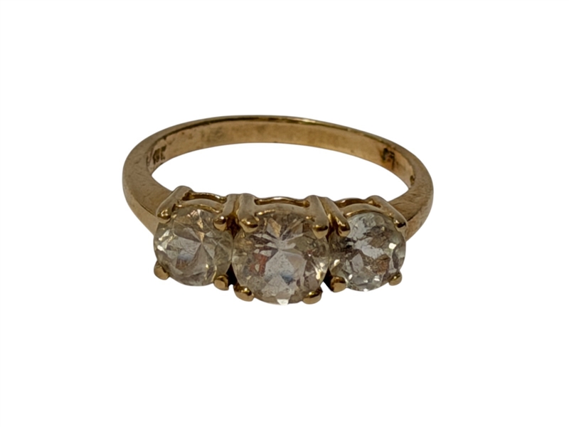 10k Gold and Diamond Ring