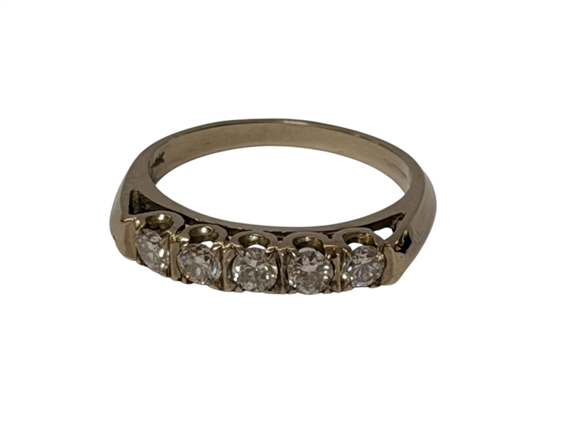 14k Gold Diamond Ring