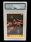 PSA Graded Hulk Hogan Authentic Autograph Trading Card