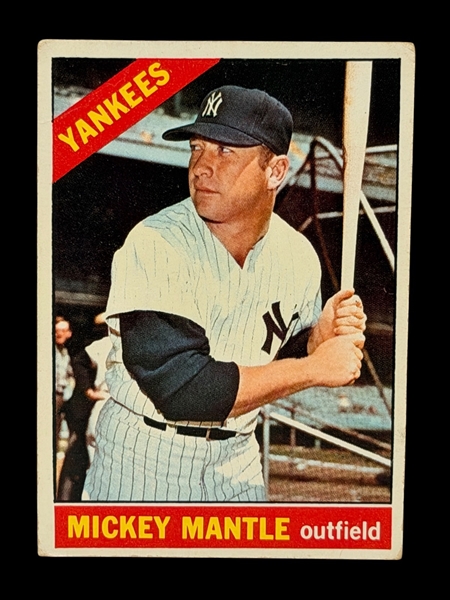 1966 Topps Mickey Mantle #50