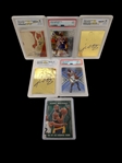 (6) Kobe Bryant Cards; (5) Graded