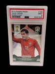 (5) Graded Soccer Cards; Messi, Cesar and Others
