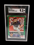 (9) Graded Baseball Cards; Skenes, Lux, Lewis, Kepler, Others
