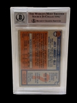 1976 Topps Jack Lambert #220 Becket Witnessed Grade 10 Authentic Autograph HOF '90