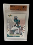 (7) Graded Football Cards: Aaron Rodgers Rookie, Smith, Marino, Marino, Roethlisberger