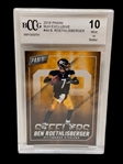 (7) Graded Football Cards: Aaron Rodgers Rookie, Smith, Marino, Marino, Roethlisberger