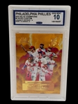 (8) Graded Baseball Cards; Arias, Fowler, Phillies, Acuna, Donaldson, Others