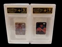 (10) Graded Wrestling Cards