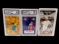 (11) Graded Multi-Sport Cards; Olympics, Tiger Woods, Boxing, Tennis