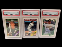 (12) Graded Sports Cards: Cal Ripken, Phil Jackson, Henderson, Glavine, Others