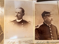 Group of Cabinet Photographs Cleveland Area Photographers All Military