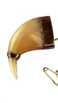 9k Gold Quartz Claw Brooch