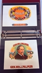 Calhoun's Collector Society Lithograph Cigar Labels in Binder