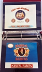 Calhoun's Collector Society Lithograph Cigar Labels in Binder